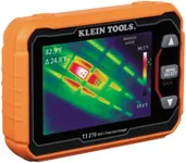 Klein Tools TI270 Rechargeable Thermal Imaging Camera, Over 10000 Pixels, Wi-Fi Data Transfer, 3 Palettes, High / Low Temperature Points