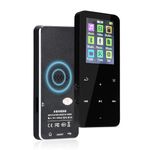MP3 Player with Bluetooth 5.3 - Helterfolg Portable Music Player with Built-in HD Speaker, Voice Recorder, HiFi Sound, E-Book Function (16GB)