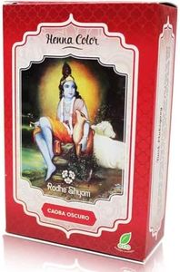Radhe Shyam HENNA CAOBA OSCURO POLVO RADHE