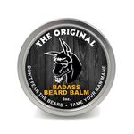 Badass Beard Care Beard Balm For Men - The Original Scent, 2 oz - All Natural Ingredients, Soften Hair, Hydrate Skin to Get Rid of Itch and Dandruff, Promote Healthy Growth by Badass Beard Care