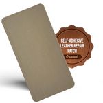 (Beige) - MastaPlasta Self-Adhesive Patch for Leather and Vinyl Repair, Large, Beige - 20cm x 10cm - Multiple Colours Available