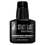 Extra Strong Eyelash Extension Glue - Stacy Lash 0.34 fl.oz / 10 ml / 0.5-1 Sec Drying time/Retention � 7 Weeks/Maximum Bonding Power/Professional Use Only Black Adhesive for Semi-Permanent Extensions