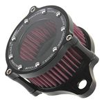 Motorcycle Air Cleaner Intake Filter Kit Fit for Sportster Aluminum Fence Type