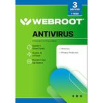 Webroot Internet Security Complete | Antivirus Software | 3 Device | 1 YEAR | PC and MAC | Keycard