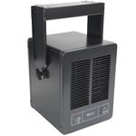 KING KBP1230 KBP Multi-Wattage Compact Unit Heater, 2850W / 120V / 1 Ph, Onyx Gray