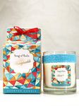 Song of India Honeysuckle Soy Scented Candle in Glass Jar, 200 g. | Little Pleasures | Sweet Floral Tropical Fruity | Romantic & Sensual