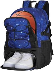 Goloni Basketball Backpack,Large Sports Bag with Ball Compartment & Shoe Compartment,Basketball Bag Fit Volleyball, soccer,Gym