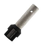 DT-DIATOOL Diamond Finger Bit Coated Milling Bit for Tile Grinder Enlarging Polishing Holes on Porcelain Ceramic Granite Marble Countertop Diameter 15mm, 5/8 inch-11 Thread