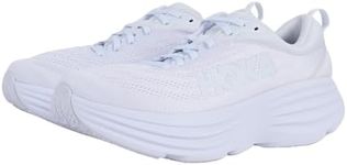 HOKA ONE ONE Men's M Bondi 8 Sneaker, White/White, 8.5 UK