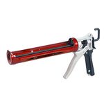 TAJIMA Caulk Gun - 1/10 Gallon (10 oz) Convoy Super Caulking Tool with Rotating Cradle & Auto Flow Stop - CNV-100SP