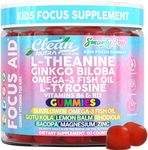 Clean Nutra Kids Focus Gummies with