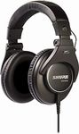 SHURE SRH840 Professional Monitoring Headphones optimized for Critical Listening and Studio Monitoring, Black (SRH840-BK-A)