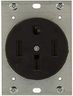 EATON 5754N Receptacles, One Size, Gray