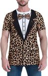 Funny World Men's Cheetch Print Tuxedo T-Shirts, XX-Large, Tuxedo4