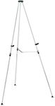 Nobo Telescopic Display Flipchart Easel with adjustable Tripod Stand, 12 kg Capacity, 105 x 78 x 945 mm, Grey