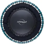 JumpSport 250 Workout Rebounder for Adults, 39" | Essential | Mini Exercise Fitness Trampoline | Teal