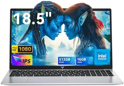 ACEMAGIC Ordenador Portátil 18,5 Pulgadas,8000 mAh,Twin Lake N150 (hasta 3,6 GHz),16 GB DDR4, 512 GB SSD hasta 2 TB, 1920 x 1080 IPS Full HD, Portátil con HDMI, Laptop USB-C