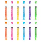 10ml Syringe, 12 Pcs Disposable Syringes without Needle, Syringe with Cap, Plastic Syringe for Feeding Small Animals and Dispensing Fluids