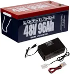 Dakota Lithium – 48V 96Ah LiFePO4 Deep Cycle Battery – 11 Year USA Warranty 2000+ Cycles – SLA Replacement Battery, Golf Carts, Solar Power Systems, 48V Electric Vehicles, Electric Outboard Motors