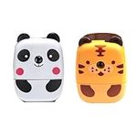 "2 Pcs Animal Pencil Sharpeners Kids Small Stationery School Supplies for Kids Student Office School "