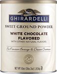 Ghirardelli White Chocolate Flavored - Sweet Ground Powder, 3.12 lb