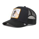 Goorin Bros. The Farm Truckin Trucker Hat, Black Goat Truckin, One Size