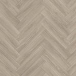 Traditional Vinyl Flooring Herringbone Parquet Textile Backing Lino Wood Plank Sheet Cheap Kitchen Bathroom Flooring (2m x 2m)