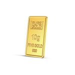 Joyalukkas Assayer Certified 10 grams, 24k (999) Yellow Gold Precious Gold Bar