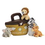 Aurora World 6 Plush NOAH'S ARK CARRIER with ANIMALS & SOUND