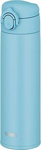 Thermos Water Bottle, Vacuum Insulated Mobile Mug, 16.9 fl oz (500 ml), Light Blue, Dishwasher Safe, One-Touch Open, Stainless Steel, Bottle Hot and Cold Retention JOK-500 LB