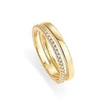 PAVOI 18K Yellow Gold Plated Cubic 