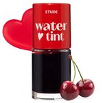 ETUDE Dear Darling Water Gel Luminous Lip & Cheek Tint| Long Lasting, Waterproof, Smudgeproof |Korean Makeup|Shade-02,Cherry-9ml
