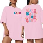 Bride Shirt Bride and Babe Oversize