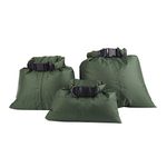 AKORD 3Pcs Waterproof Dry Bag Storage Pouch Rafting Canoeing Boating Kayaking 1.5+2.5+3.5L