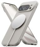 Ringke Onyx Designed for Google Pixel 10 Pro XL Case [Compatible with Pixelsnap/MagSafe] [Non-Slip] Anti-Fingerprint Slim-Fit Protective Cover with Precise Camera Cutouts - Magnetic Warm Gray