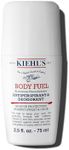 Kiehl's Body Fuel Antiperspirant & Deodorant Roll-On, 48-Hour Protection Against Sweat and Odor, with Caffeine, Vitamin C & Zinc, Dries Quickly, Energizing Scent for Men's Underarm - 2.5 fl oz