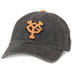 AMERICAN NEEDLE Nippon Japanese Professional League Baseball Dad Hat(44740A-NPL), Yomiuri Giants (Black), One Size