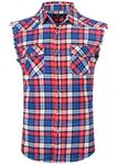 NUTEXROL Men's Casual Flannel Plaid