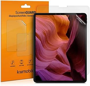 kwmobile Protector Compatible con Apple iPad Air 13" (6. Gen 2024) / iPad Pro 12,9" - (2022) / (2021) Protector de Pantalla - 2X película Transparente Protectora de Pantalla antiarañazos
