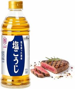 Fusion Select Liquid Shio Koji - Japanese Umami Seasoning Sauce - No Gluten, Non-GMO Fermented Rice Marinade - Enzyme-Rich Meat Tenderizer & Salt Substitute - Cooking Sauce for Meat, Broth, Dressings