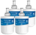 Waterdrop DA29-00003G Fridge Water Filter, Compatible with Samsung® Aqua Pure Plus DA29-00003G DA29-00003B DA97-06317A DA61-00159A HAFCU1/XAA HAFIN2/EXP APP100 WF289, Package May Vary (4)