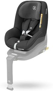 Maxi-Cosi Pearl Smart i-Size Toddler Car Seat, Rear Facing car Seat 6 Months to 4 Years, 9-18 kg, 67-105 cm, 4 recline positions, 5-point safety harness, Height adjustment, Authentic Black