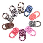 Hemobllo 10 Pcs Webcam Cover - Phone Camera Cover Computer Tablet Webcam Slide Cover Laptop Camera Slide Laptop Webcam Cover Web Camera Slide Laptop Camera Cover Slider, Leopard Print