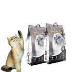 Petahouse Petaholic Orignal Cat Litter Sand with Active Carbon / 100% Natural/Dust Free/Super Absorbent/Chemical Free/Clumping Cat Litter for Cats & Kittens | (10L+ 10L) (Pack of 2)