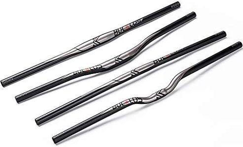 BUCKLOS 【AU Stock】25.4/31.8mm Handlebar Flat/Riser Bar Mountain Bike Handlebars, Aluminum Alloy MTB Handlebar 660/720/780mm, Premium Matter Mount Bikes Bicycle Handle Bar