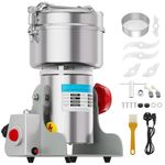 VELPAX 1000g Electric Grain Grinder,Spice Grain Mill,Stainless Steel 25000RPM 20S High-Speed Superfine Grinding with Overload Protector,5min Timer Mill,Clip Rotary Switch for Coffee,Nut,Coffee,Rice