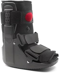 MARS Wellness Premium Short Air Cam Walker Boot - Small - Fracture, Sprained Ankle/Foot Stabilizer - Broken Toe Walking Boots for Men or Women