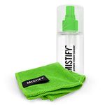 Mistify Natural Screen Cleaner Kit - 120ml Spray Bottle with 1 Microfibre Cloth [Smartphones Tablets Laptops TVs Touchscreen Keyboards Oleophoebic Smartwatch LED Plasma LCD TV 4K]