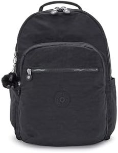 Kipling SEOUL Large Backpack, Black Noir, One Size