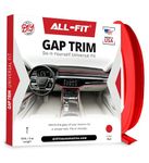 All-Fit Gap Trim Interior Custom Automotive Trim - Universal Fit - (Red)